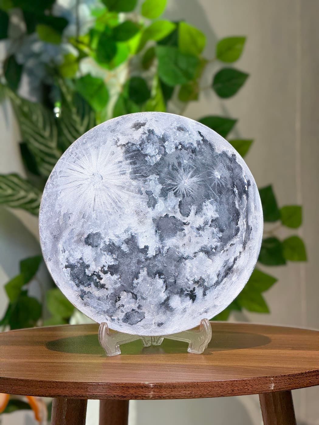 Mini tablo · Moon (diametr 20 sm)